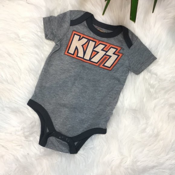 Kiss One Pieces Kiss Rock Band Baby Onesie One Piece 3 Months